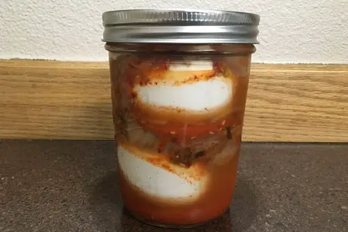 kimchi pickled eggs recipe 1