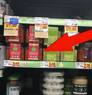 help find kimchi in grocery store aisles