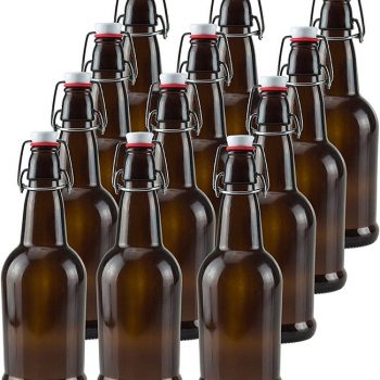 flip top bottles help avoid bottles exploding during fermentation