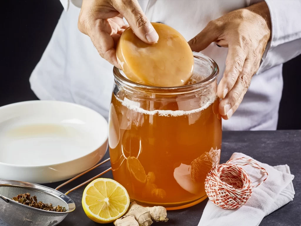 Kombucha Recipe 1 Gallon 2 kombucha recipe add scoby to tea